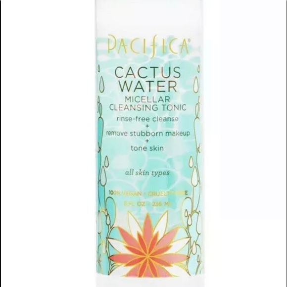 Discontinued Pacifica Cactus Micellar Tonic Water Face Cleaner Skin Cleanse NEW - Picture 3 of 6